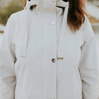 Shop Rach Women's Long Lined Soft Shell Coat - Moke