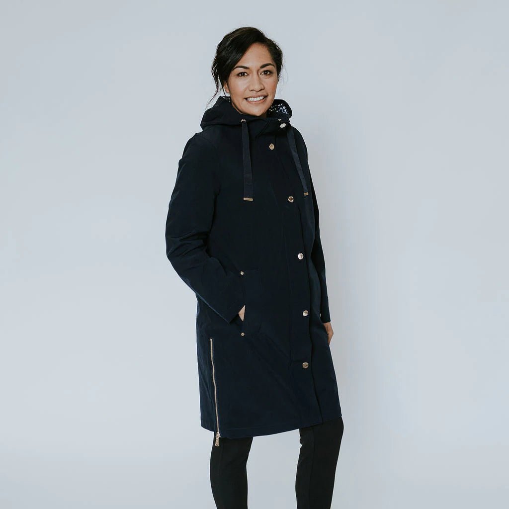 Shop Rach Women's Long Lined Soft Shell Coat - Moke