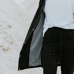 Shop Rach Women's Long Lined Soft Shell Coat - Moke