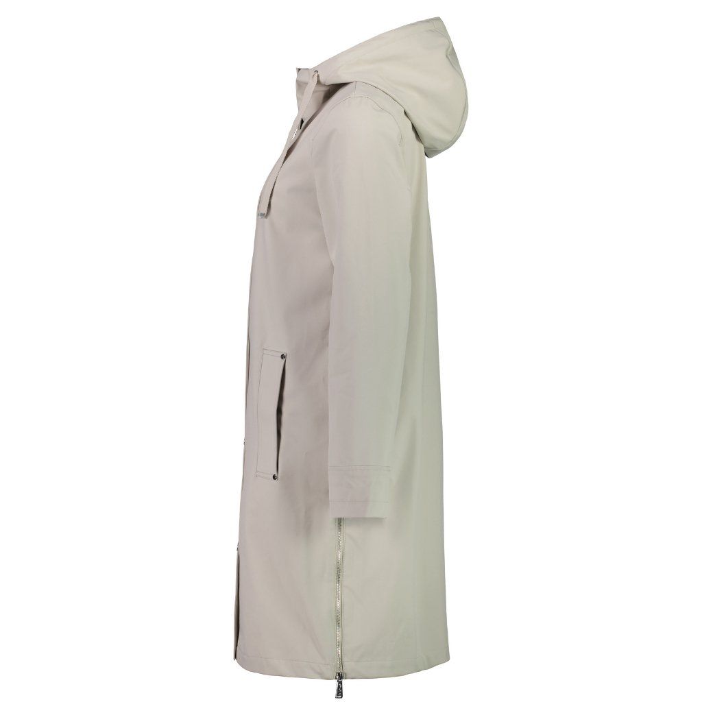 Shop Rach Women's Long Lined Soft Shell Coat - Moke