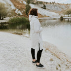 Shop Rach Women's Long Lined Soft Shell Coat - Moke