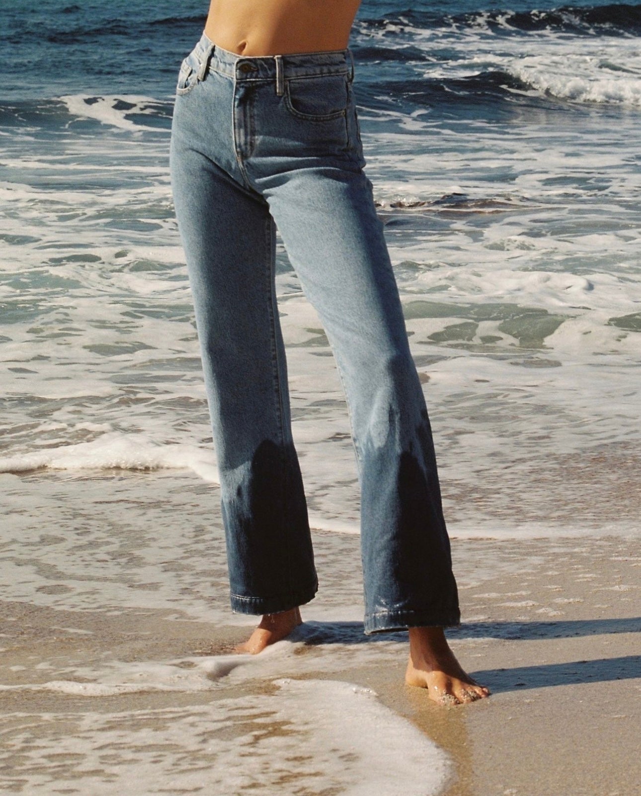 Shop Ren High Flare Jean | Era Blue - Outland Denim