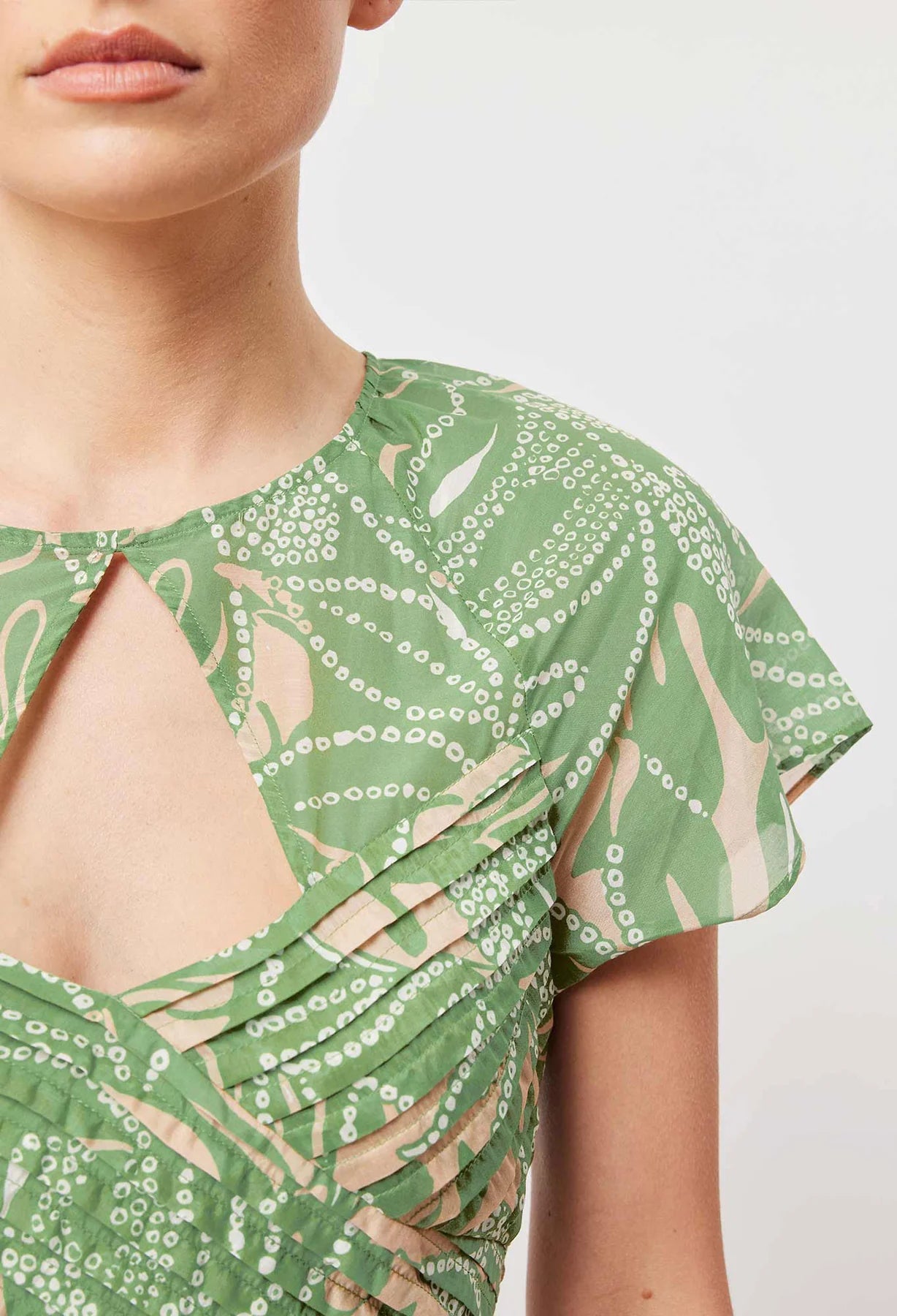 Shop Rio Cotton Silk Midi Dress | Jungle Tropico - ONCEWAS