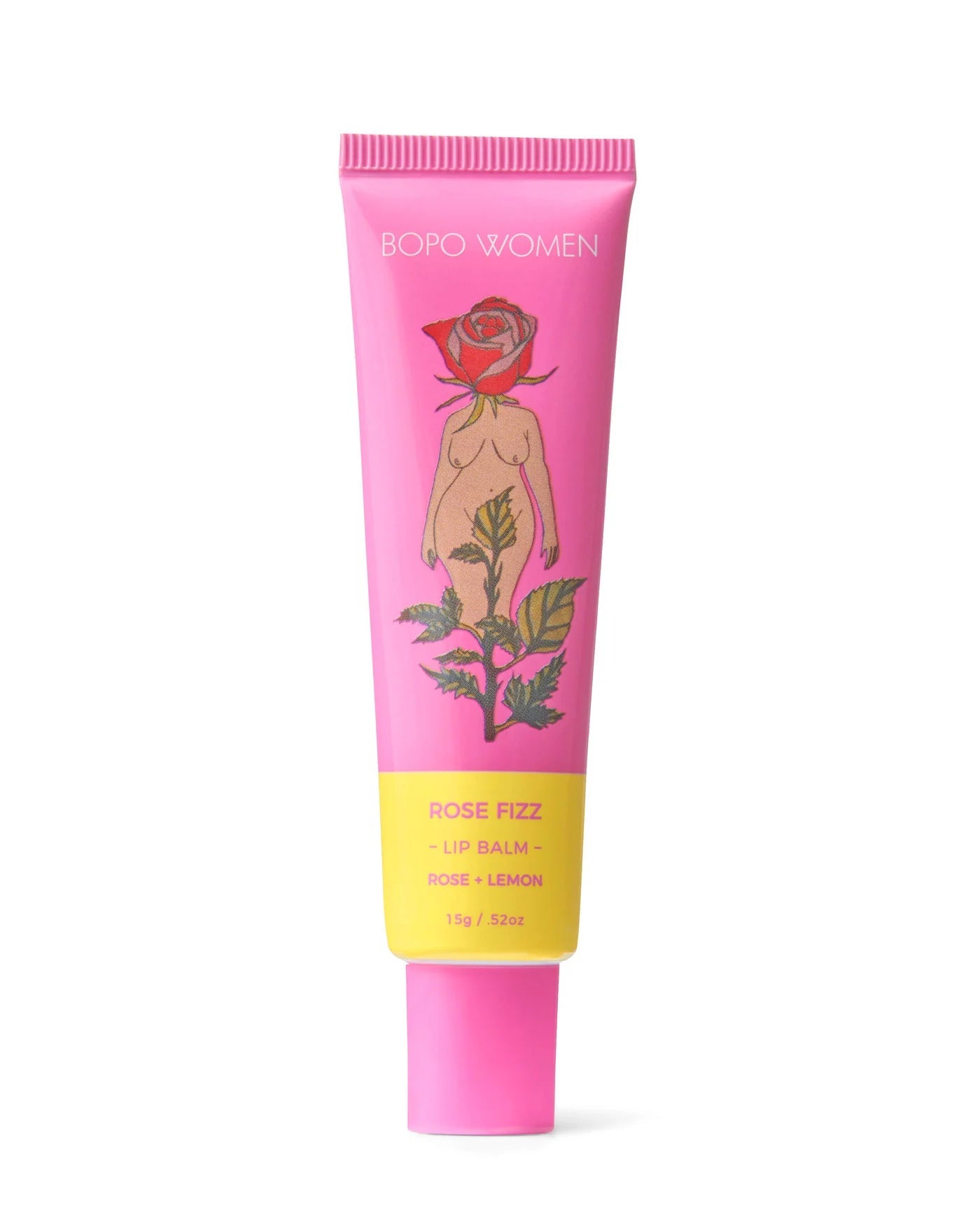 Shop Rose Fizz Lip Balm by BOPO Women - Bopo Women