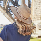 Shop Royston Flexibraid Fedora in Camel - Canopy Bay