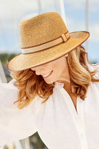 Shop Royston Flexibraid Fedora in Camel - Canopy Bay