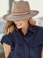 Shop Royston Flexibraid Fedora in Camel - Canopy Bay