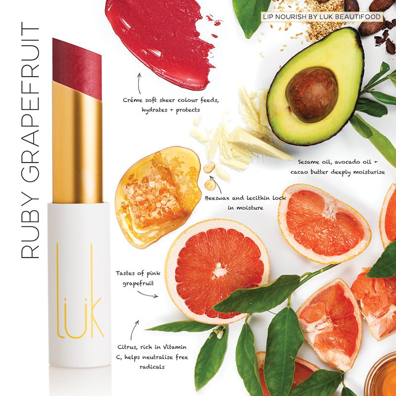 Shop Ruby Grapefruit Lip Nourish - Luk