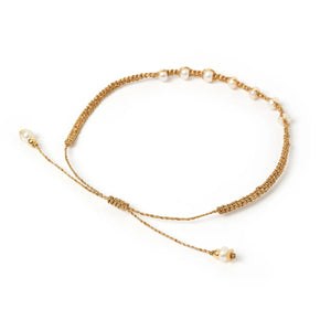 Shop Safi Pearl and Gold Bracelet - Arms Of Eve