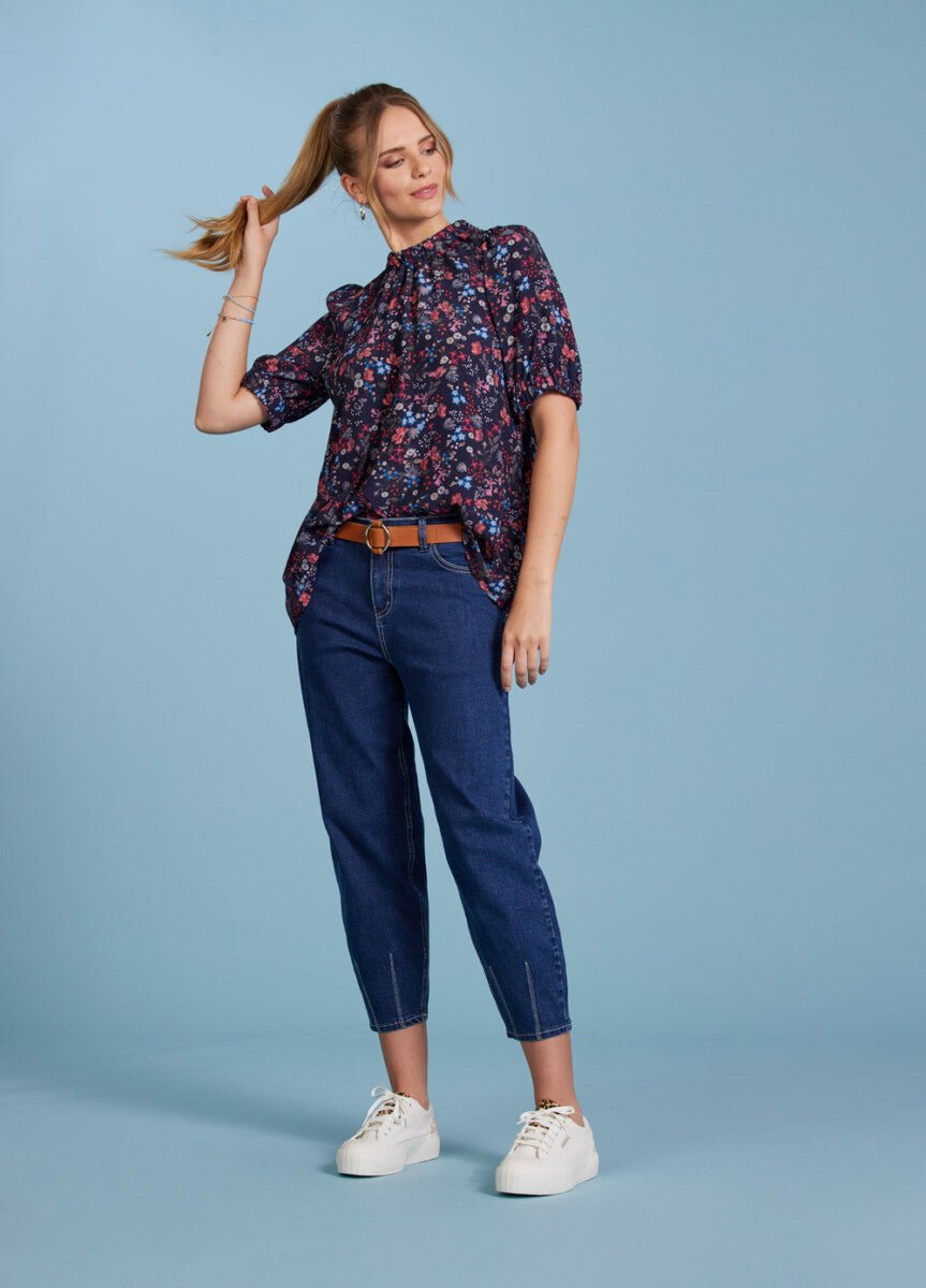 Shop Sew Lovely Top | Midnight Multi - Madly Sweetly