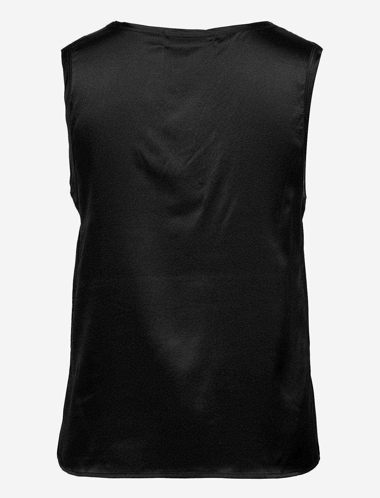 Shop Silk V-Neck Top in Black, Ivory or Vintage Powder - Rosemunde