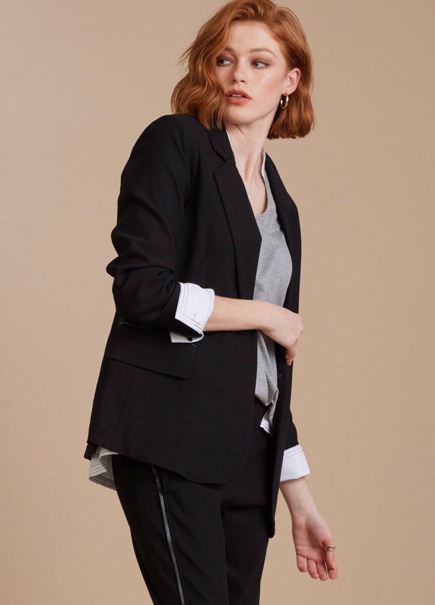 Shop Single Breasted Maxwell Blazer | Black - Madly Sweetly