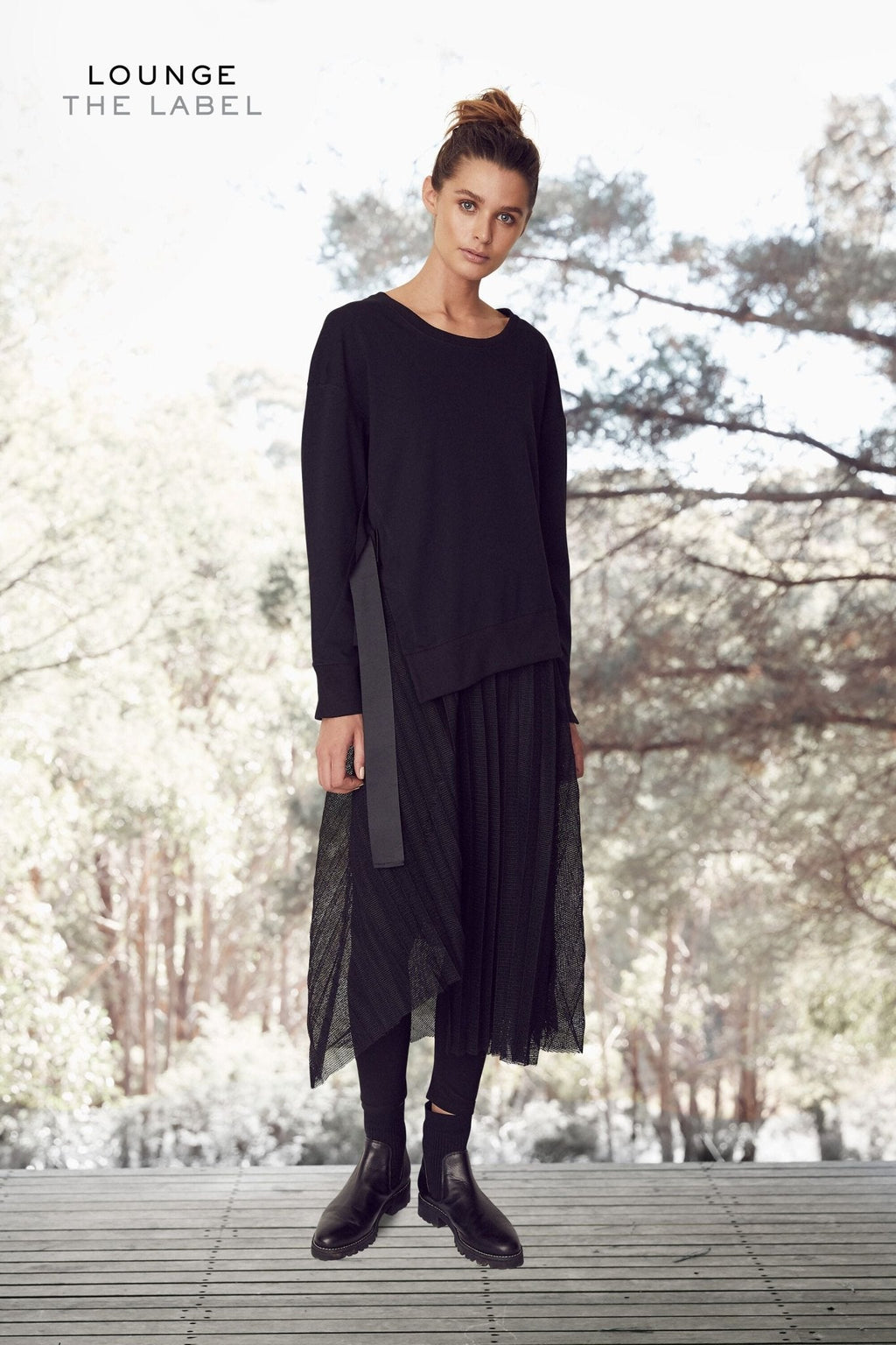 Shop Skirt Glenlyon Mesh Skirt - Lounge The Label