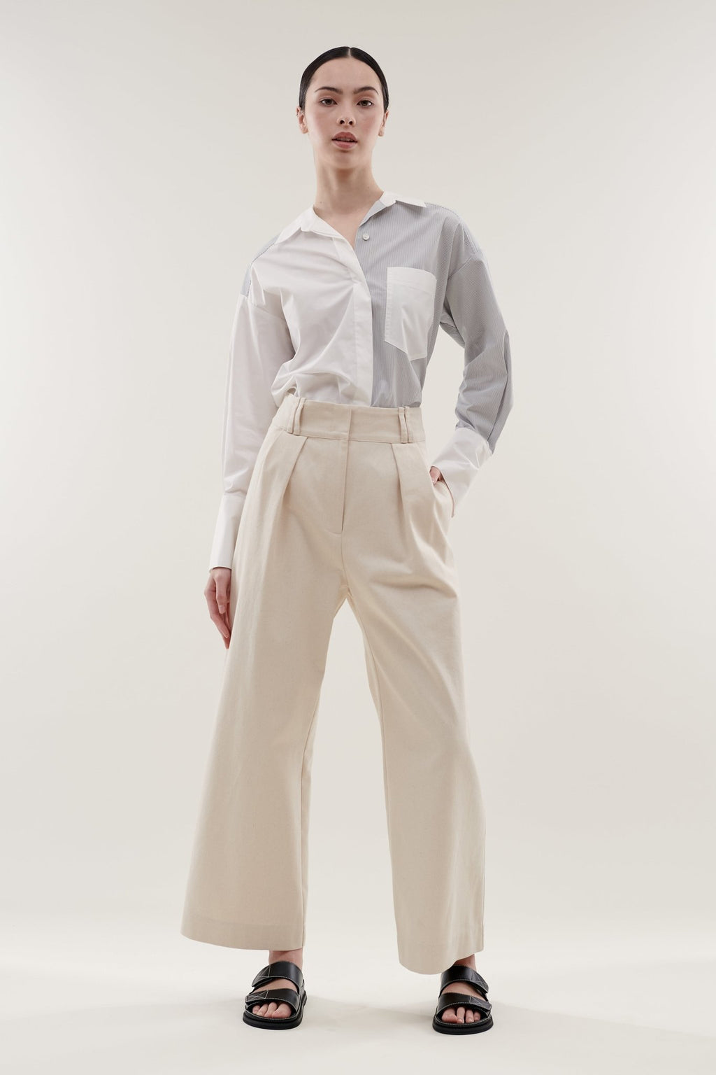 Shop Soln Pant | Ecru - Layer'd