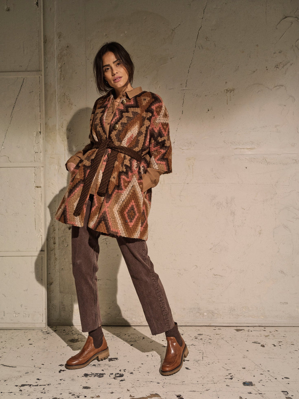 Shop Stella Fudge Denim Pant | Fondue Fudge Brown - Mos Mosh