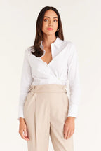 Shop Stockholm Cropped Pant | Stone - Cable Melbourne