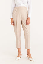 Shop Stockholm Cropped Pant | Stone - Cable Melbourne