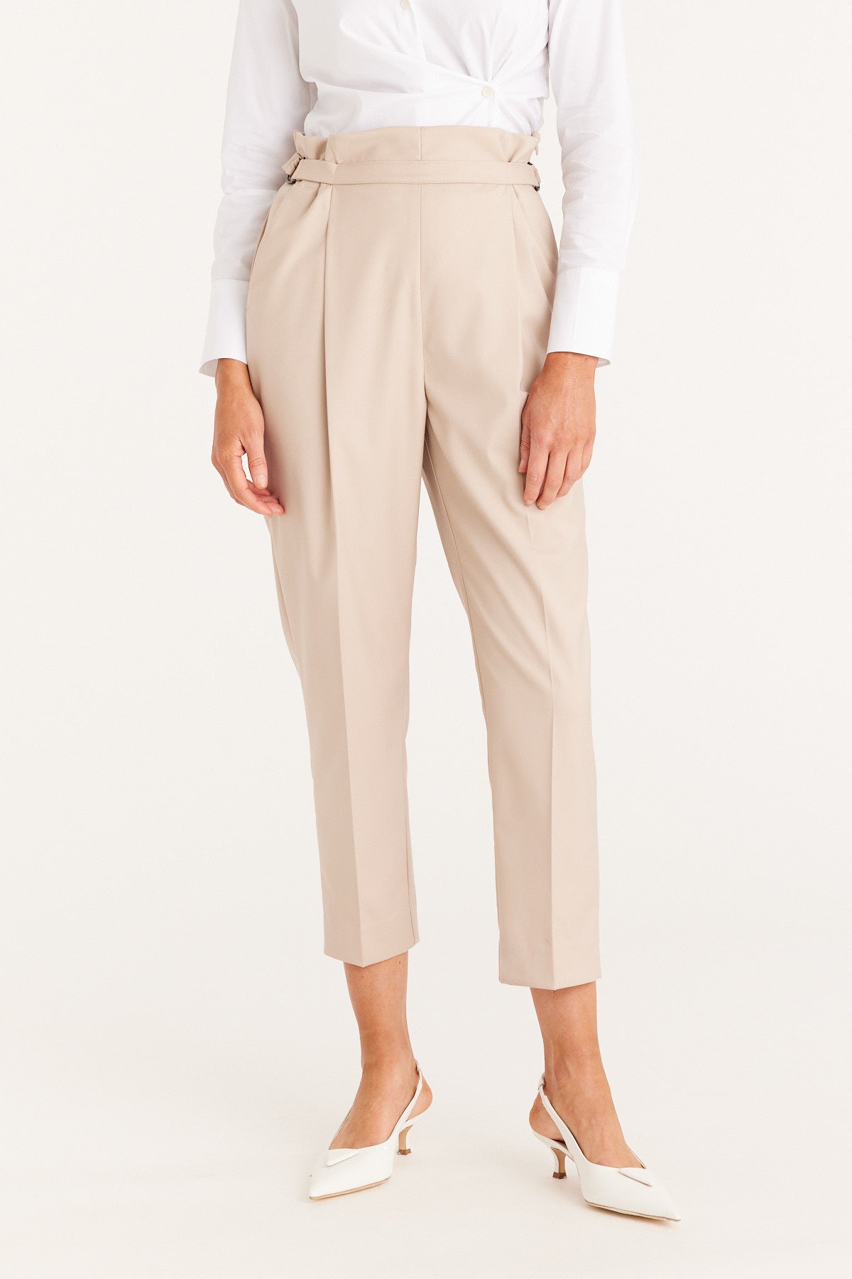 Shop Stockholm Cropped Pant | Stone - Cable Melbourne