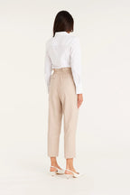 Shop Stockholm Cropped Pant | Stone - Cable Melbourne