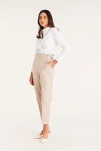 Shop Stockholm Cropped Pant | Stone - Cable Melbourne