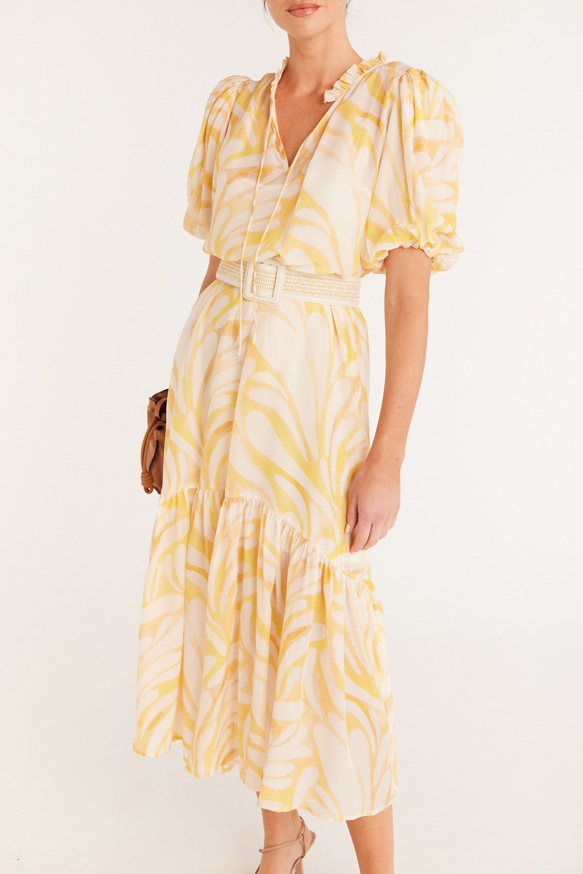 Shop Sunray Dress | Yellow - Cable Melbourne