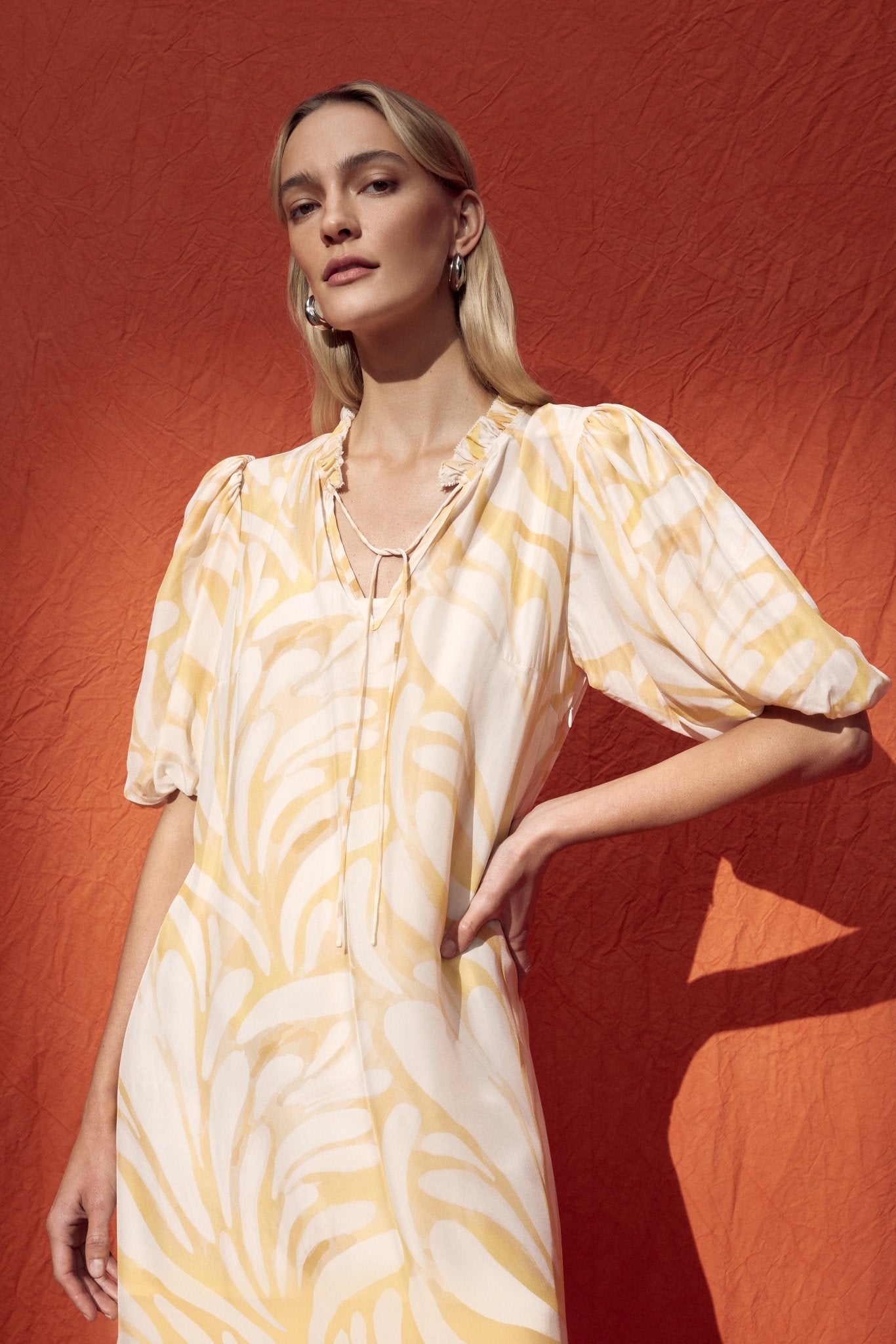 Shop Sunray Dress | Yellow - Cable Melbourne