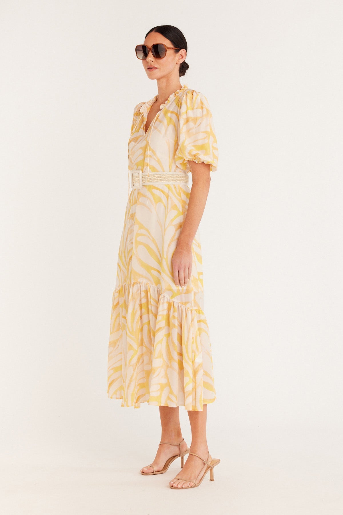 Shop Sunray Dress | Yellow - Cable Melbourne