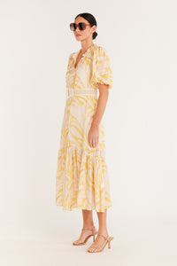 Shop Sunray Dress | Yellow - Cable Melbourne