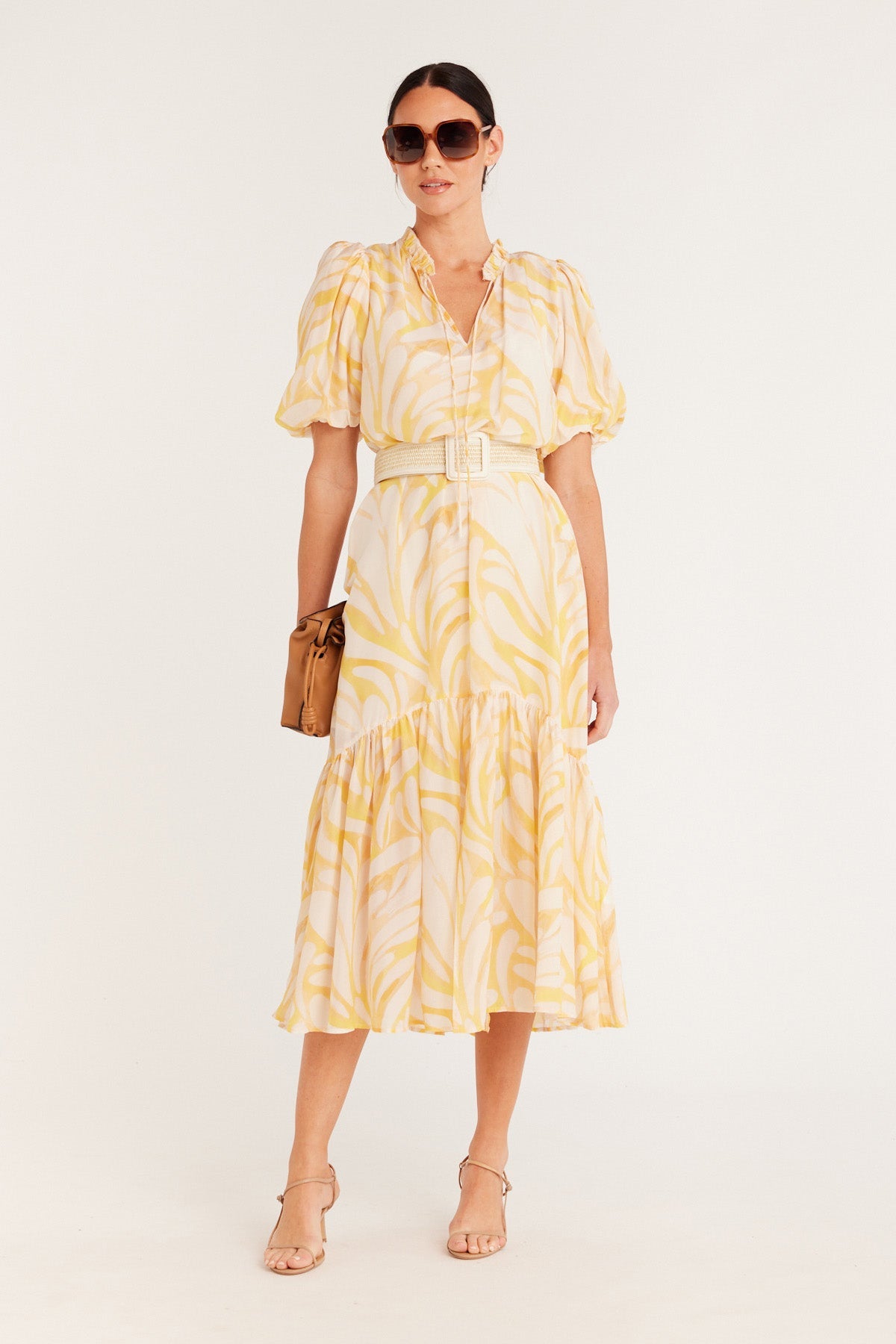 Shop Sunray Dress | Yellow - Cable Melbourne