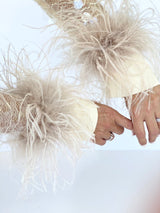 Amity & Unity Sutton Feather Cuffs