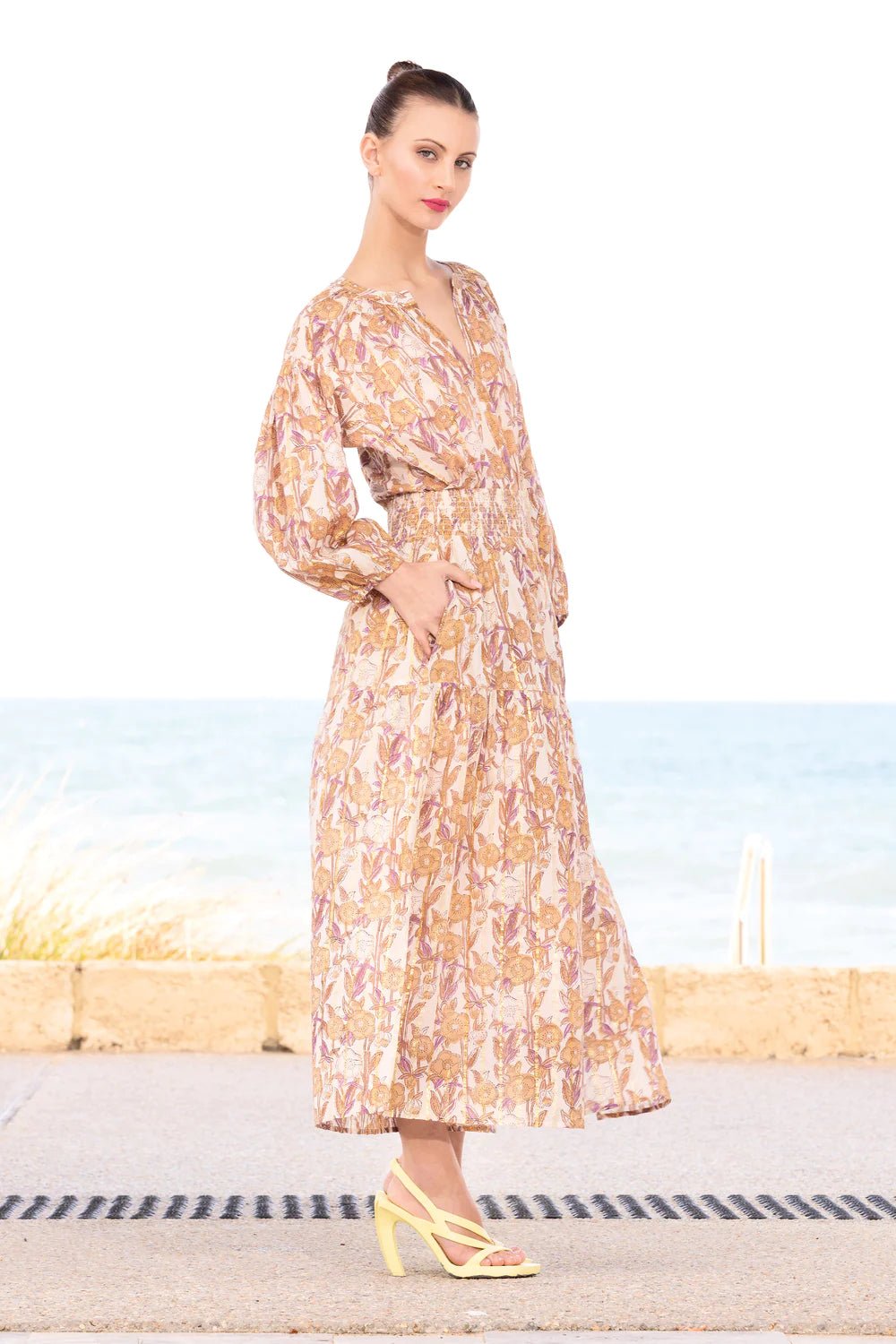 Shop Swann Skirt | Tea Flower Lavender - Lola Australia