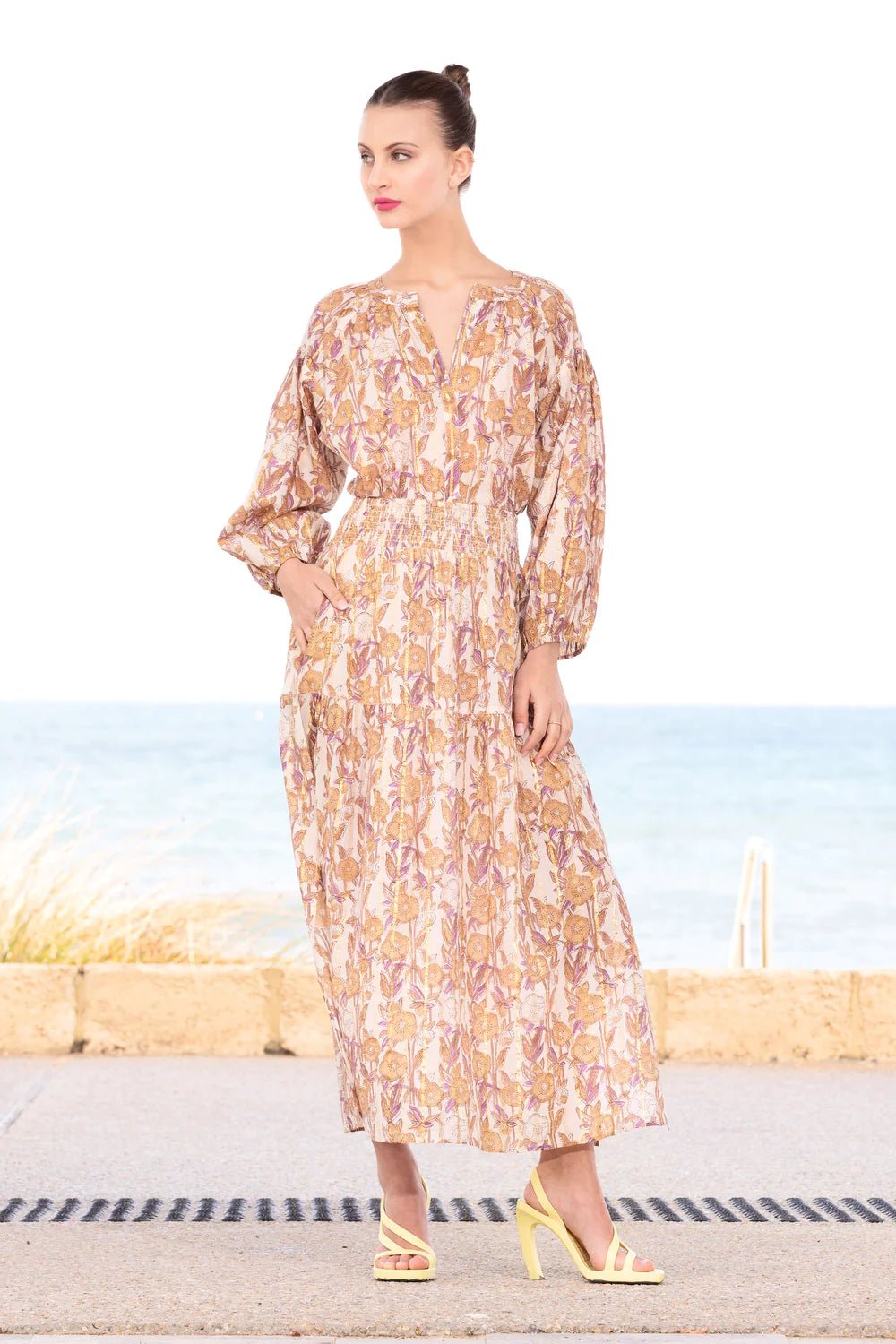 Shop Swann Skirt | Tea Flower Lavender - Lola Australia