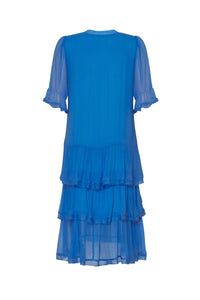Shop Tate Dress | Azure Blue - Loobies Story