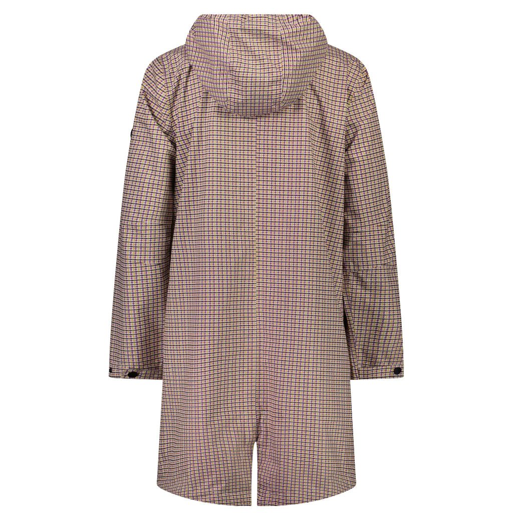 Shop Ultra Lightweight Debbie Raincoat | Multi Houndstooth - Moke