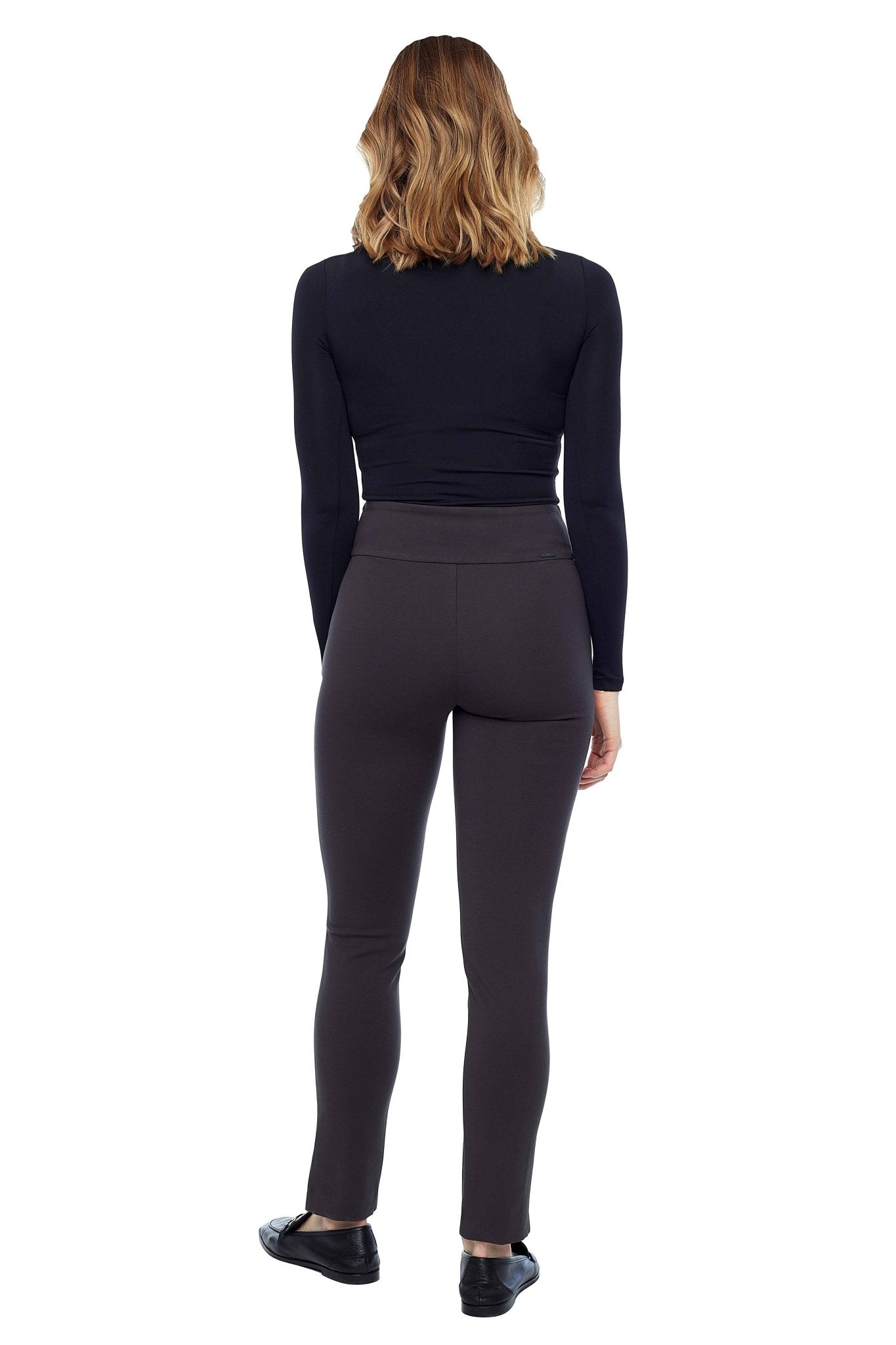 Shop Up! Pant - Ponte Slim Ankle Style 67375 | Slate Grey - Up Pants