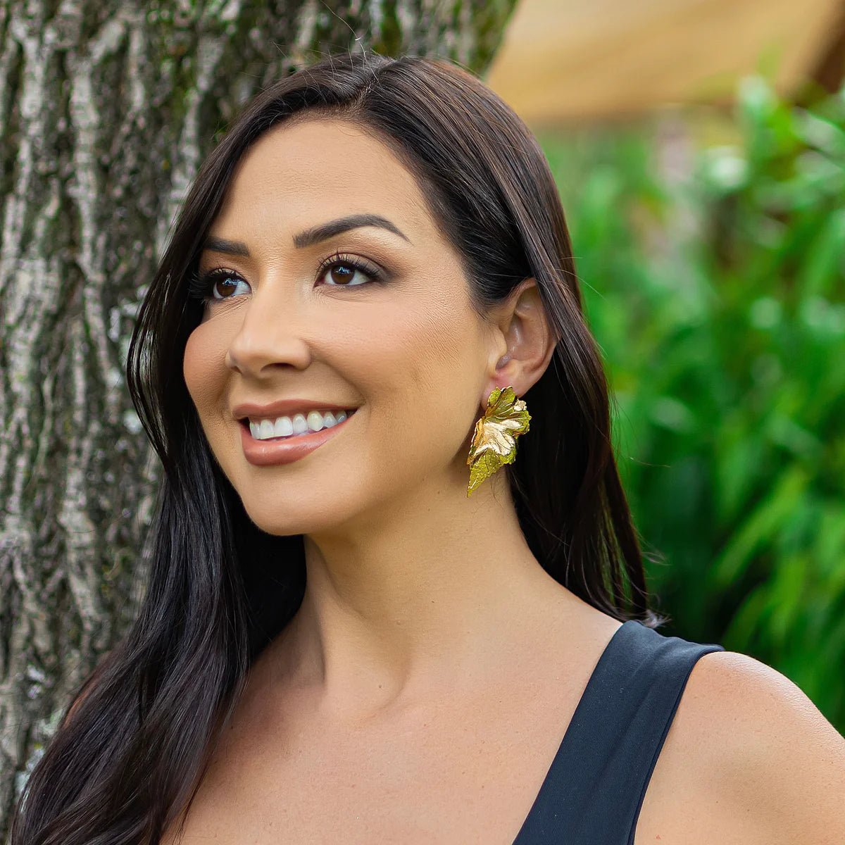 Shop UVA Earrings | Gold - Alba Gomez Accessories