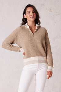 Shop Vera Half Zip Jumper by Cable Melbourne - Cable Melbourne