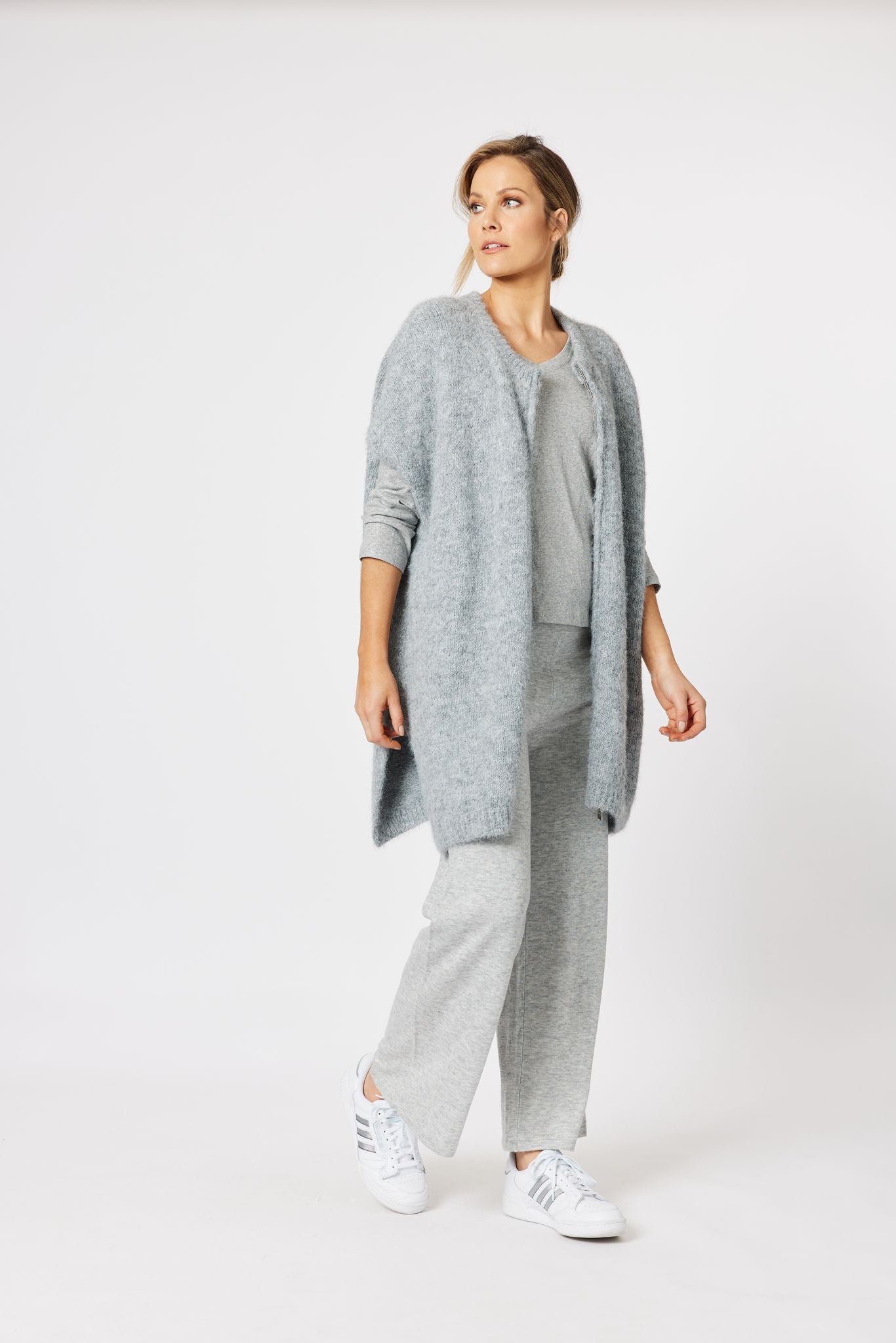 Shop Verona Zip Through Vest | Silver Marle - Hammock & Vine