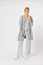 Shop Verona Zip Through Vest | Silver Marle - Hammock & Vine