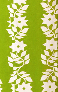 Shop Waikiki Top in Chartreuse Ivory Folk Print by Sacha Drake - Sacha Drake