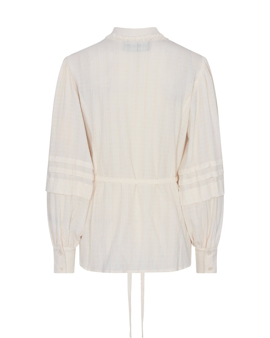 Shop Wake Blouse | Ecru - Mos Mosh