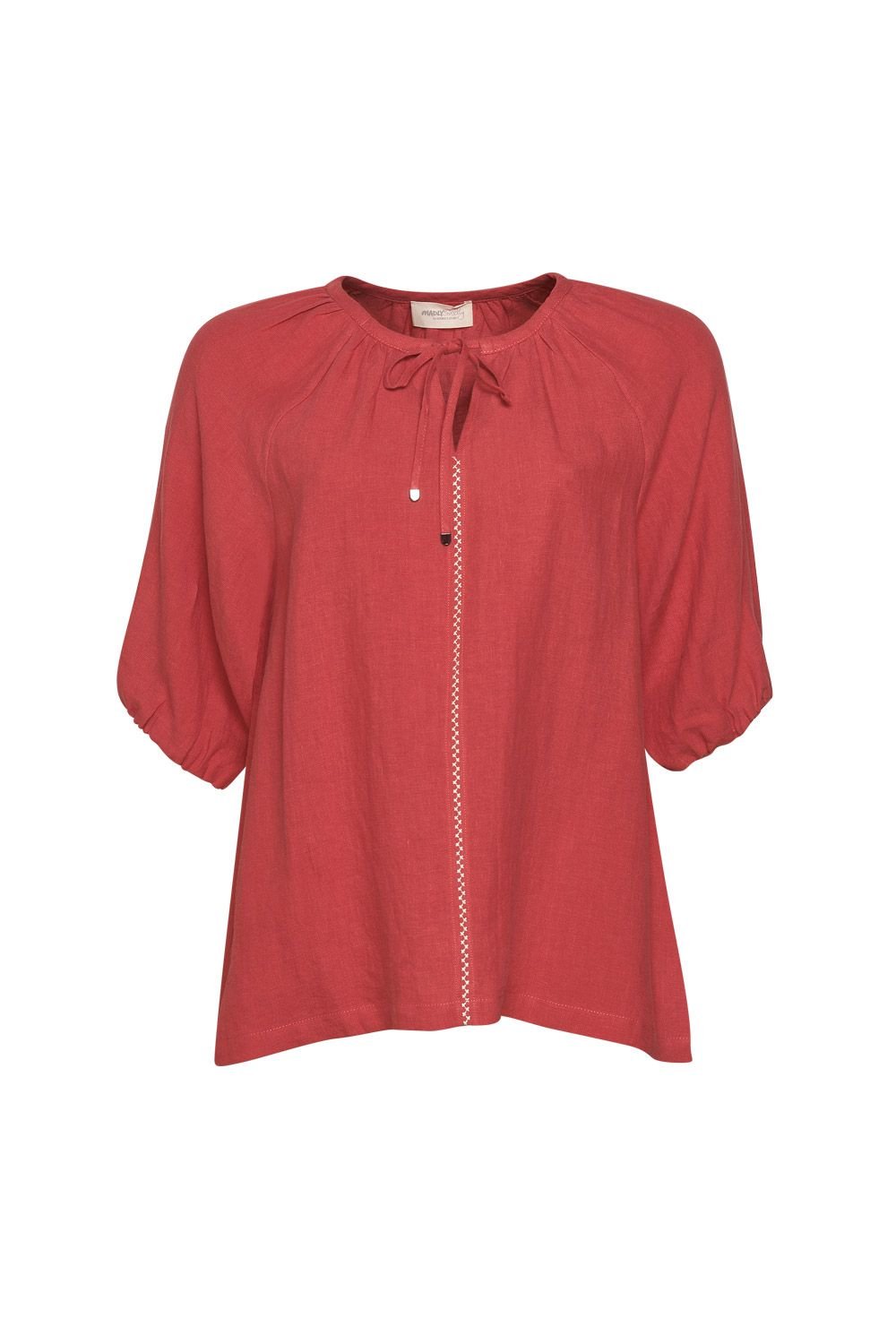 Shop Whisper Blouse | Cranberry - Madly Sweetly