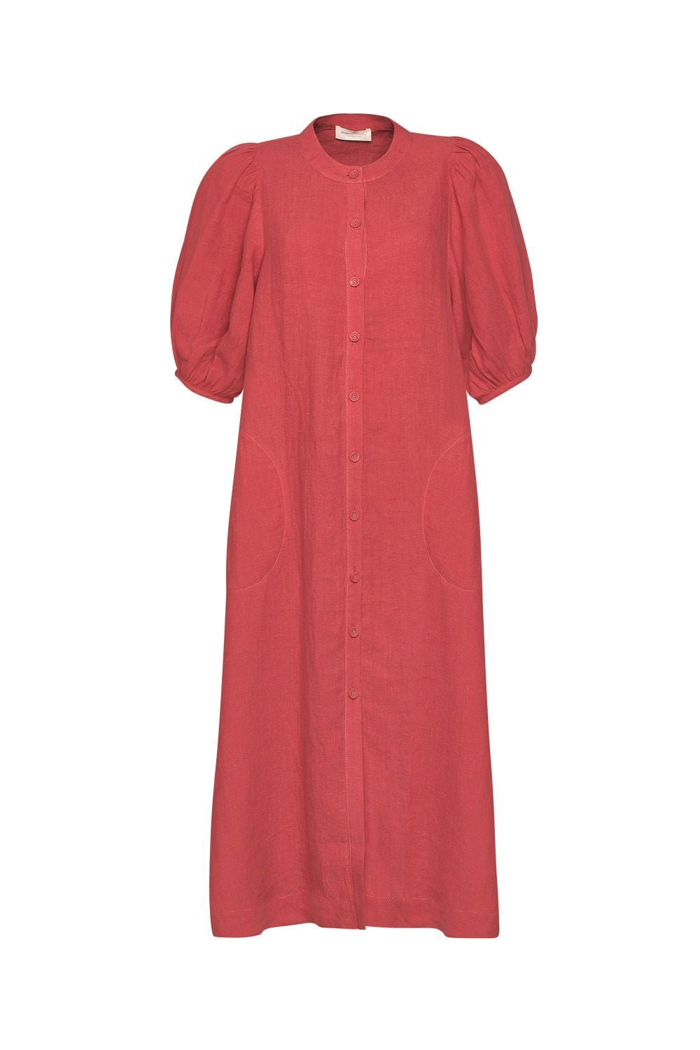 Shop Whisper Midi Dress | Cranberry - Madly Sweetly