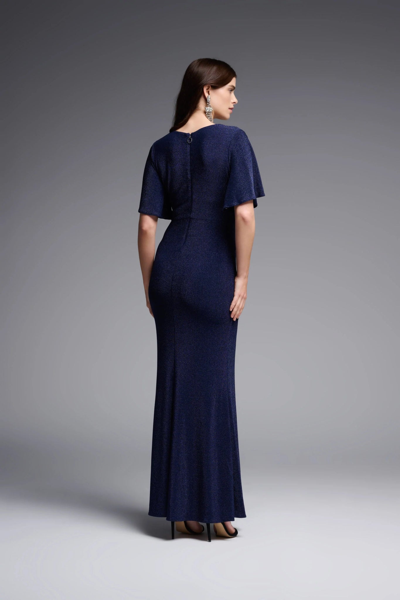 Wrap Gown Style 231749 Navy