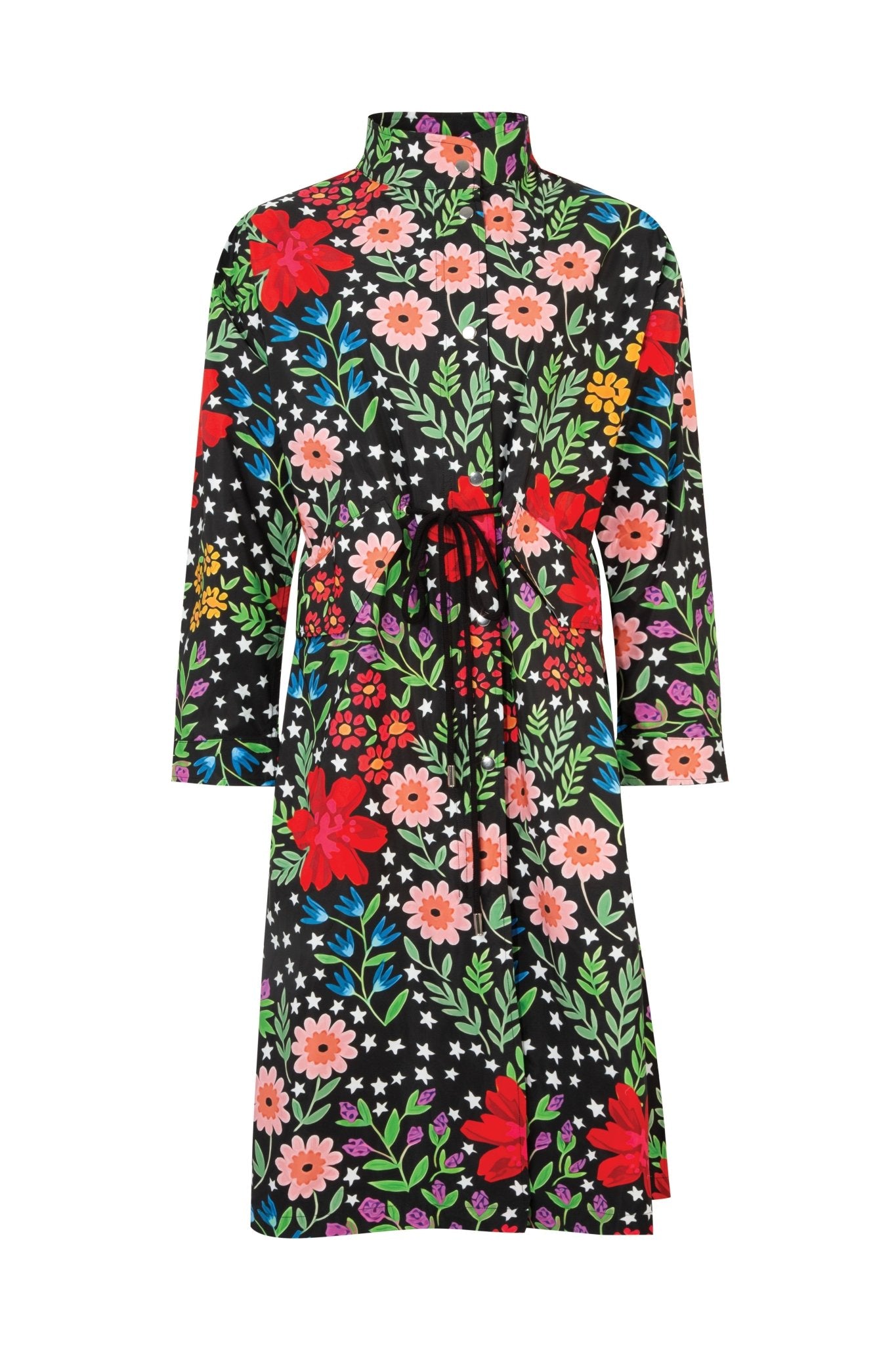 Shop You Can't Parker Here Coat | Flowers - Trelise Cooper